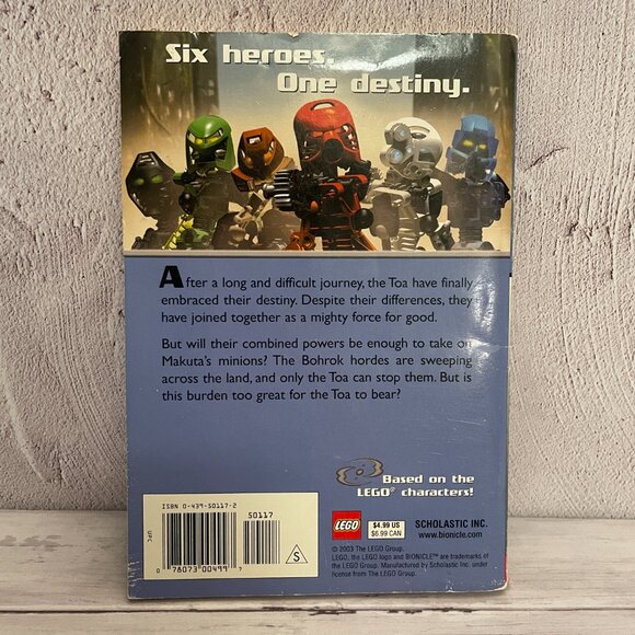5 for $15📕Lego Bionicle Chronicles #2: Beware the Bohrok (SKU: 290MI) - Picture 2 of 7